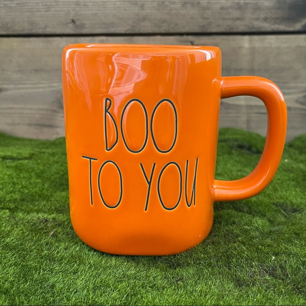 Rae Dunn Halloween Coffee Mug Boo To You NWT